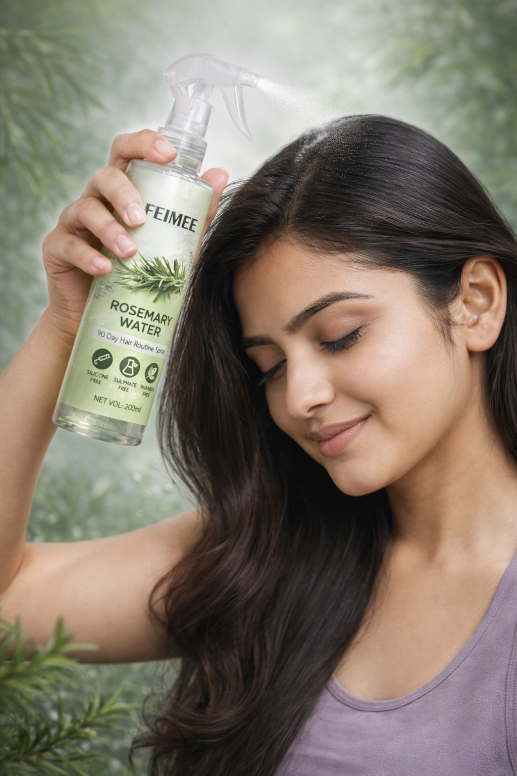 Rosemary Water, Hair Spray ( pack of 3 )